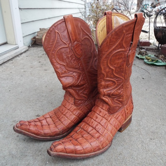 Wild West Other - Wild West Cognac Genuine Caiman Hornback